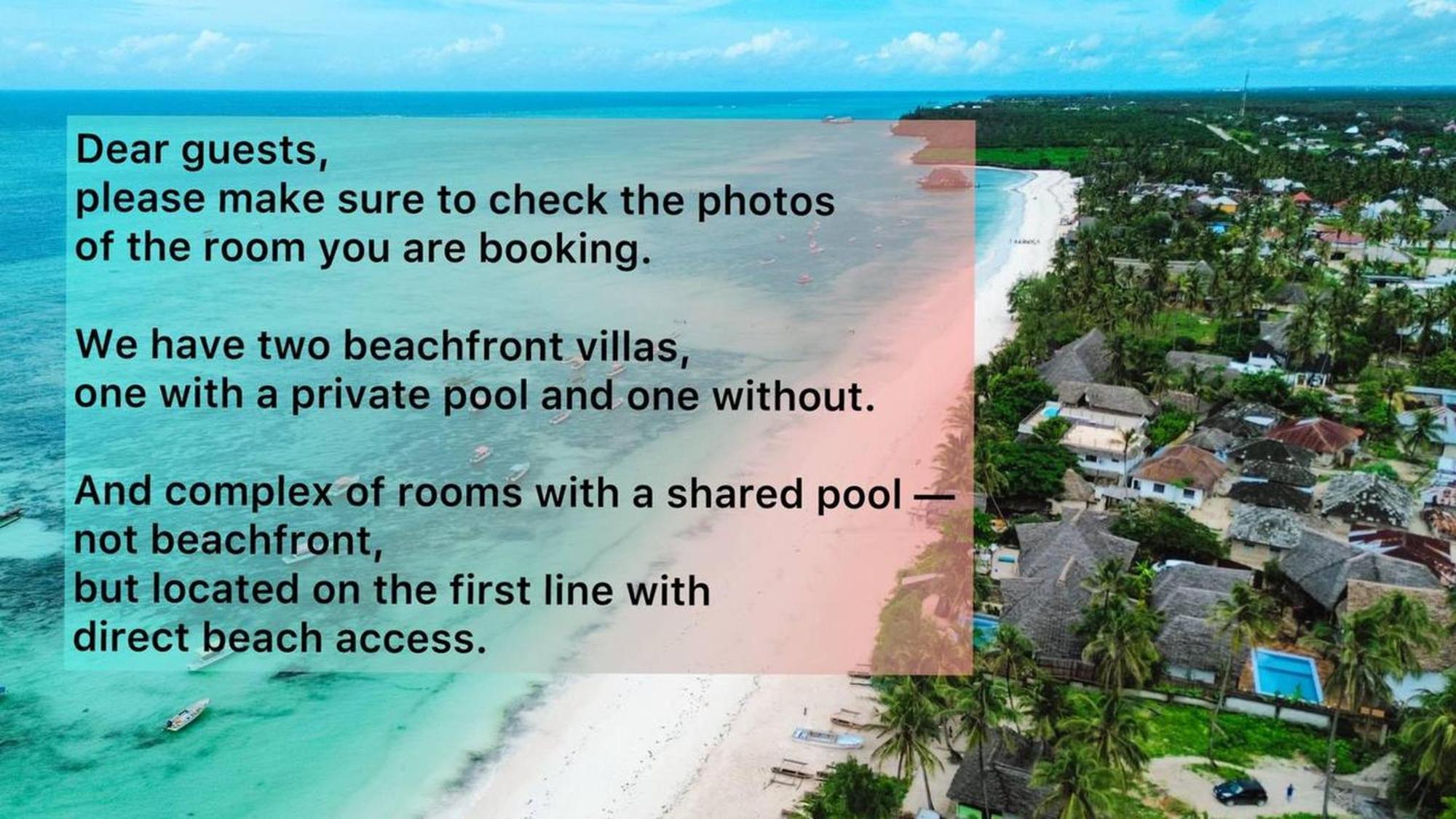 Bitcoin Beach Hotel Zanzibar Michamvi Kae ภายนอก รูปภาพ